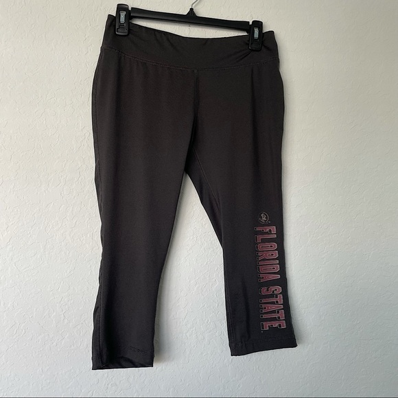 ProEdge by Knights Apparel Florida State Capri Pants Medium 7/9 Grey - Picture 1 of 5